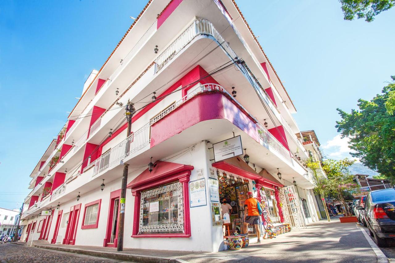 Suites Plaza Del Rio - Family Hotel Malecon Centro Puerto Vallarta Eksteriør bilde